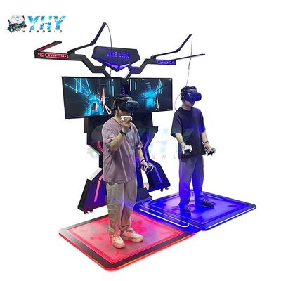 محاكي الواقع الافتراضي في الهواء الطلق لعابين منزل وتعليمي VR Walker Arcade Treadmill Machine