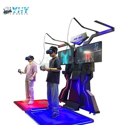 Vr Thunder God of War آل إن وان كونسول لعبة الواقع الافتراضي إطلاق النار معركة ريثم محاكي السيف الضوئي للبيع