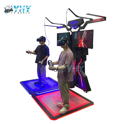 ملعب داخلي تفاعلي VR جهاز محاكاة ألعاب الرماية للبيع أركاد VR آلة معركة مع نظارات Htc Vr