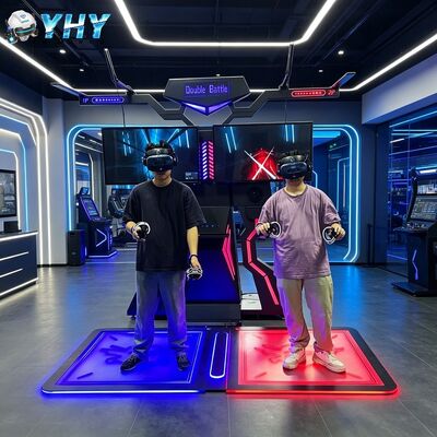 Vr Two Versus Console لعبة متعددة اللاعبين على الإنترنت الرماية الكبيرة الرعد الميدان المتحف المختبر المظلم المعدات