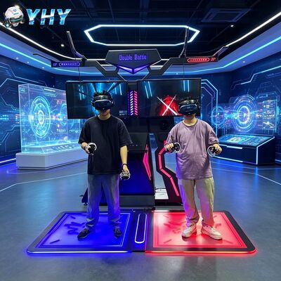 لاعبين مزدوجين محاكي معركة VR Battle Arena VR آلات ألعاب الرقص