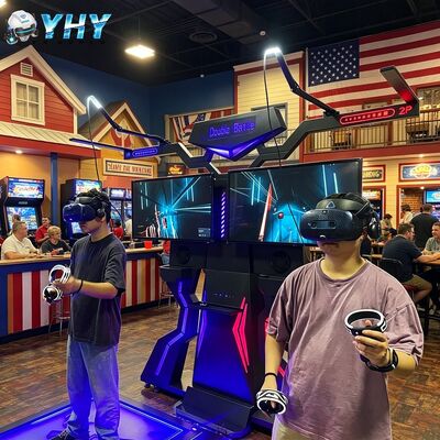 الرقص التجاري محاكي الموسيقى لعبة فيديو حديقة متعة آلة آركاد VR راقص آلة الواقع الافتراضي ضرب آلة لعبة