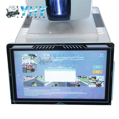 محاكي سيارة سباق الواقع الافتراضي VR، آلة لعبة دراجة نارية أركيد VR