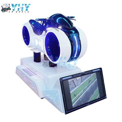 بيع ساخن ألعاب سباقات داخلية وحدة التحكم VR نظارات المحرك 9D 360 VR محاكي سباق VR دراجة نارية وحدة التحكم أجهزة