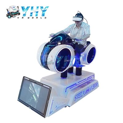 بيع ساخن ألعاب سباقات داخلية وحدة التحكم VR نظارات المحرك 9D 360 VR محاكي سباق VR دراجة نارية وحدة التحكم أجهزة