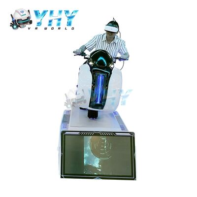 جهاز محاكاة سباق الدراجات النارية VR داخلي عالي المبيعات، جهاز ألعاب الواقع الافتراضي، معدات مطلوبة بشدة
