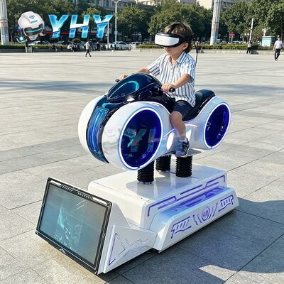 مركز ترفيه ملعب داخلي VR حديقة مغامرات الدراجات النارية الواقع الافتراضي محاكي السباقات