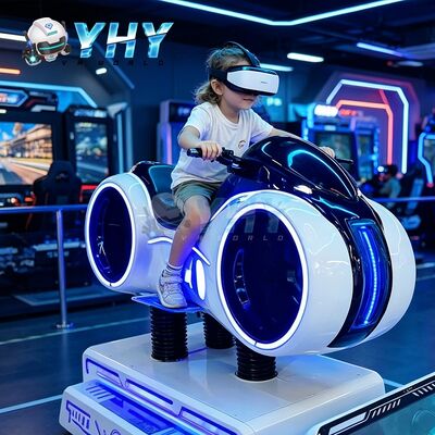 جهاز محاكاة سباق الدراجات النارية VR داخلي عالي المبيعات، جهاز ألعاب الواقع الافتراضي، معدات مطلوبة بشدة