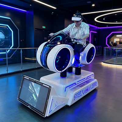 دراجة نارية كهربائية محاكاة سباق VR فائقة الجاذبية وسيارة VR للدراجات النارية للاستخدام في الملعب