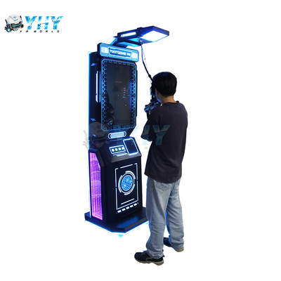 الواقع الافتراضي محاكي إطلاق النار في المعركة محاكي ألعاب VR ذاتية الخدمة محاكي إطلاق النار آلة ألعاب الأركاد