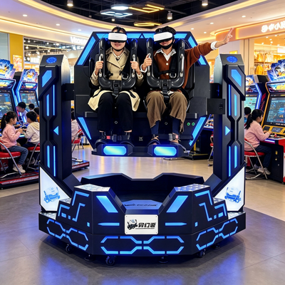 Profitable 2 Players 360 720 1080 Degree VR Iron Warrior Motion Simulator Equipment For Theme Parks & Game Centers