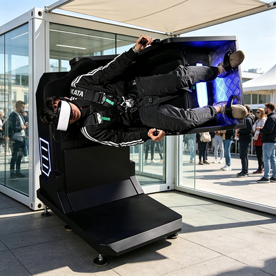 Factory Direct Sale Mini 360 Degree Rotating Single Player VR Motion Simulator For Theme Park Entertainment Center