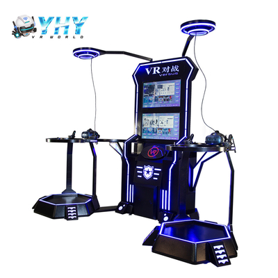 اثنان Battle Platform Full Motion 9D VR Simulator Space Standing Room Game Flight Simulator