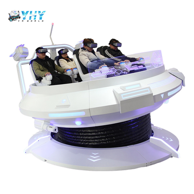 محاكي VR UFO 360 درجة دوران 9D معدات آلة لعبة الواقع الافتراضي