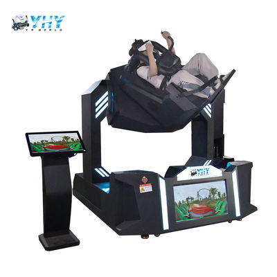 YHY VR 360 محاكي الواقع الافتراضي 720 درجة الدرجة التزلج واحد مقعد 9d السينما محاكاة آلة في مركز العاب