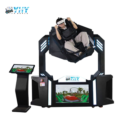 9D VR محاكي طيران 360 واقع افتراضي 720 آلة لعبة دوارة معدات أركيد بارك