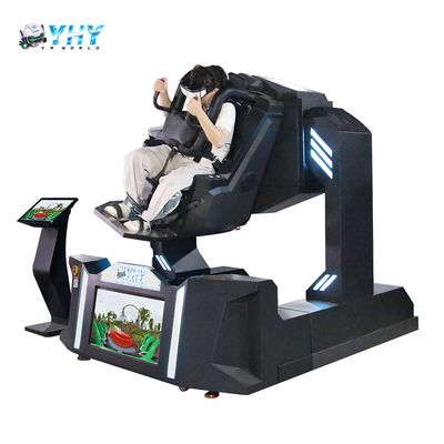 آلة لعبة الواقع الافتراضي YHY 9D VR720 الجذابة لمحاكاة لعبة الرول كوستر الترفيهية للمرح الداخلي