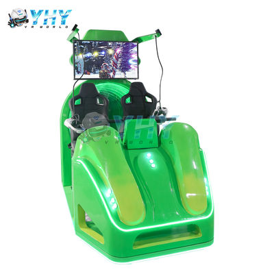 متن VR بارك 2-مقعد 9D سينما الواقع الافتراضي الداخلي مع ألعاب تفاعلية