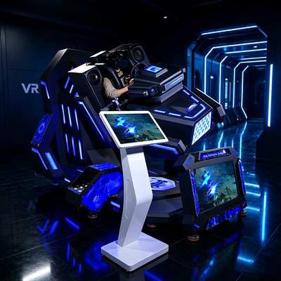بيع مباشر من المصنع YHY VR 360 Terminator جهاز محاكاة ألعاب الواقع الافتراضي المتكامل