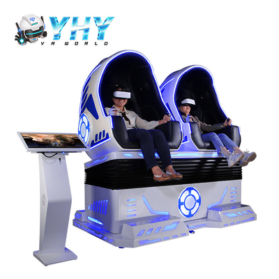 3 DOF Game VR Simulator Egg Chair الواقع الافتراضي Motion Simulator مع Leg Sweep