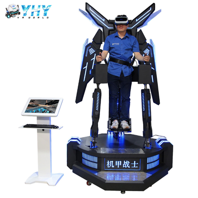 ملعب داخلي 9D VR آلة محاكاة الطيران 1.5KW 10 ألعاب